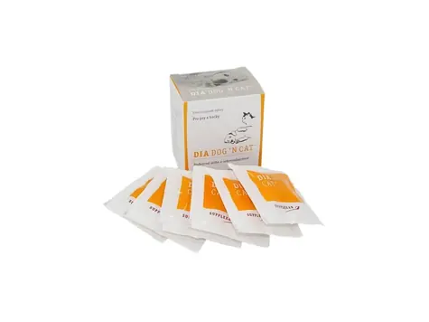 DIA DOG’N CAT® Ochucené tablety 6tbl / Dietní doplněk výživy pro rychlé zastavení průjmu u psů a koček