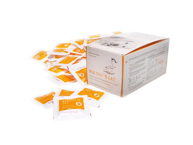 DIA DOG’N CAT® Ochucené tablety 60tbl / Dietní doplněk výživy pro rychlé zastavení průjmu u psů a koček