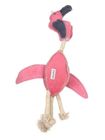 animALL Hračka Sup velký kůže s provazy barevný 49 cm