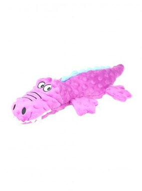animALL Hračka Dog Krokodýl fialový 37 cm