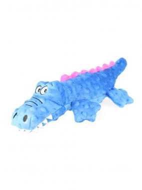 animALL Hračka Dog Krokodýl modrý 37 cm