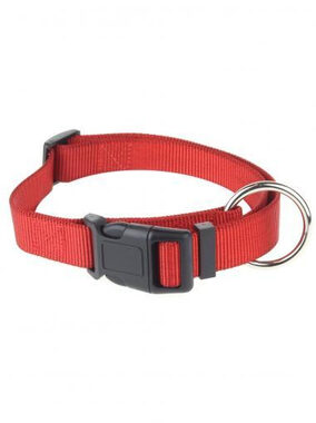 animALL Obojek popruhový červený XS-S 18-26 cm/15 mm
