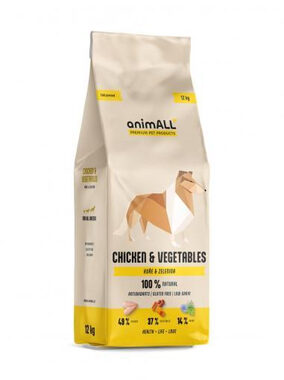 animALL Chicken & Vegetables 12 kg / psí granule