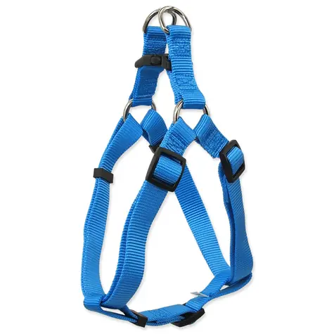 Dog Fantasy Postroj Classic M modrá 2x53-7 cm