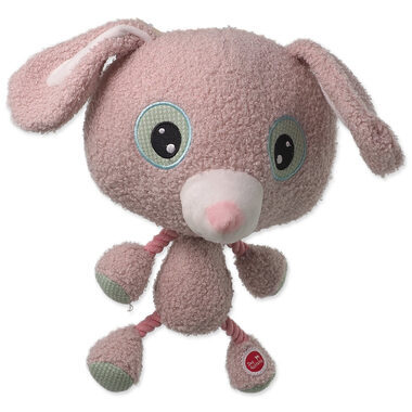 Dog Fantasy Hračka - Big head králík plyšový pískací 30cm
