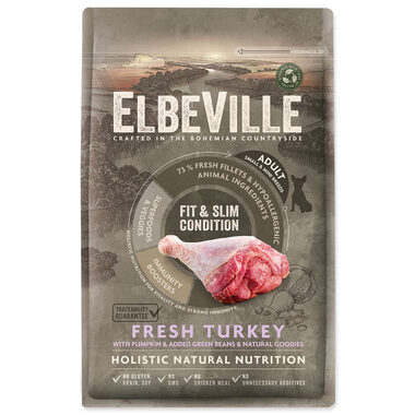 ELBEVILLE Adult Mini Fit and Slim Condition Fresh Turkey 4kg