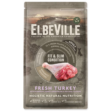ELBEVILLE Adult Mini Fit and Slim Condition Fresh Turkey 1.4kg