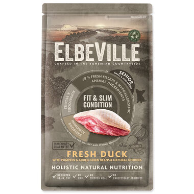 ELBEVILLE Senior Mini Fit and Slim Condition Fresh Duck 1,4kg