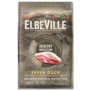 ELBEVILLE Adult All Breeds Healthy Digestion Fresh Duck 4kg