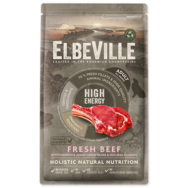 ELBEVILLE Adult All Breeds High Energy Fresh Beef 1,4kg
