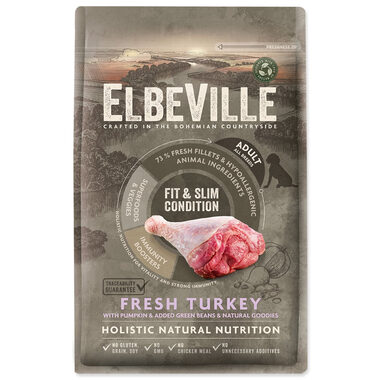 ELBEVILLE Adult All Breeds Fit and Slim Condition Fresh Turkey 4kg