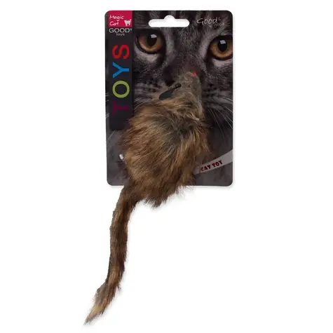 Magic Cat Hračka - myš plyš Gigant s catnip 21cm