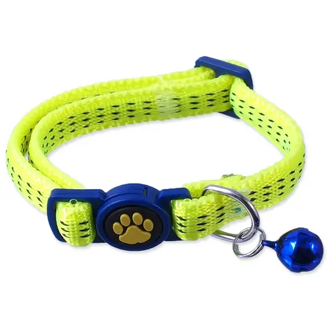 Magic Cat Obojek Nylon XS žlutý 1x19-31cm