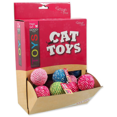 Magic Cat Hračka - míček bavlna 4cm 45ks