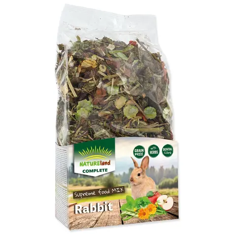 Nature Land Complete Krmivo pro králíky a zakrslé králíky 600g
