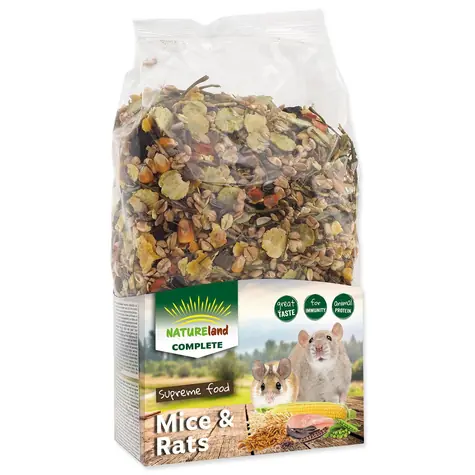 Nature Land Complete Krmivo pro myši a potkany 700g