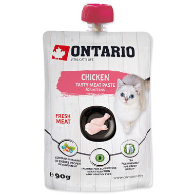 Ontario Kitten Chicken Fresh Meat Paste kuřecí 90g