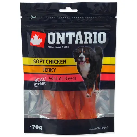 Ontario Snack Soft Chicken Jerky 70 g 
