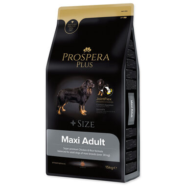 Prospera Plus Maxi Adult kuře s rýží 15kg / Granule pro dospělé psy 