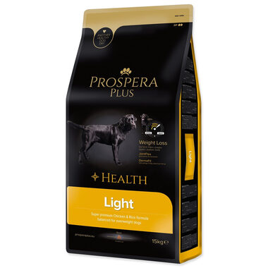 Prospera Plus Light kuře s rýží 15kg / Granule pro dospělé psy 
