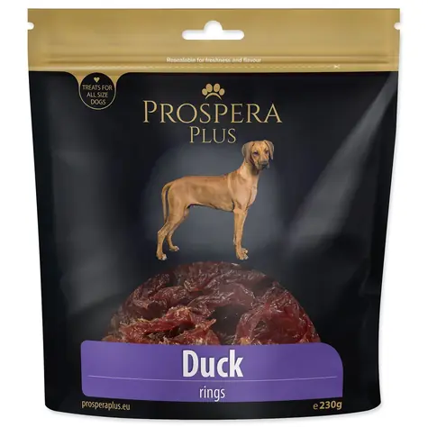 Prospera Plus kachní kroužky 230g