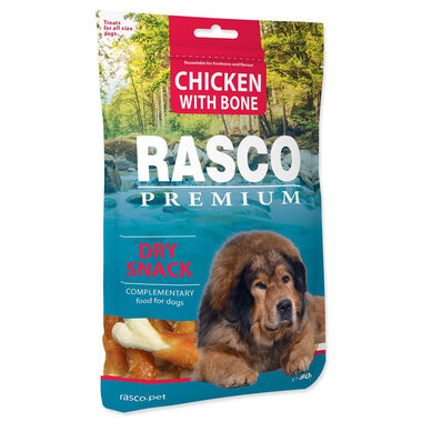 Rasco Premium kosti obalené kuřecím masem 80g