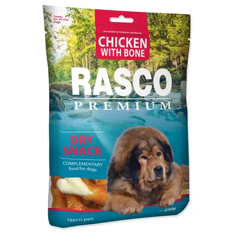 Rasco Premium kosti obalené kuřecím masem 230g