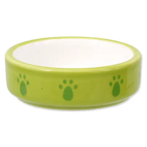 Small Animals Keramická miska pro křečky zelená 8.5x3cm 80ml