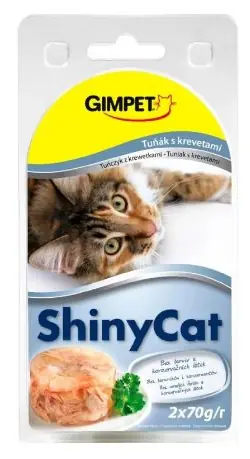Gimborn konzerva SHINY CAT tuňák 2x70g