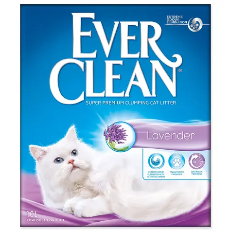 Ever Clean Kočkolit levandule hrudkující 10l 