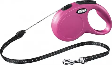 Flexi Classic S lanko 5m růžové / Vodítko 