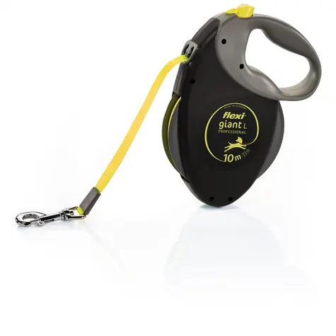 Flexi Giant L Professional pásek 10m černo-žluté / Vodítko 