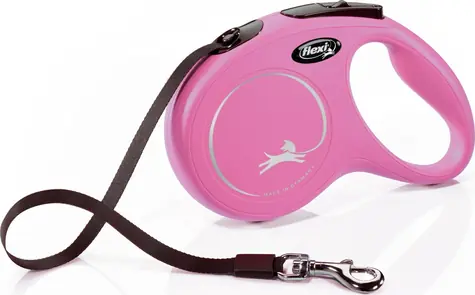 Flexi Classic M pásek 5m růžové / Vodítko 