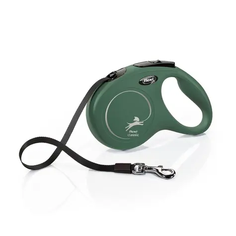 Flexi Classic M pásek 5m olivově zelené / Vodítko 