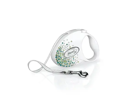 Flexi Glam Splash S pásek 3m Leaf / Vodítko 