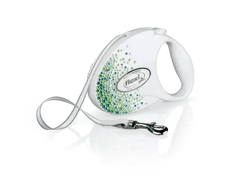 Flexi Glam Splash M pásek 5m Leaf / Vodítko 