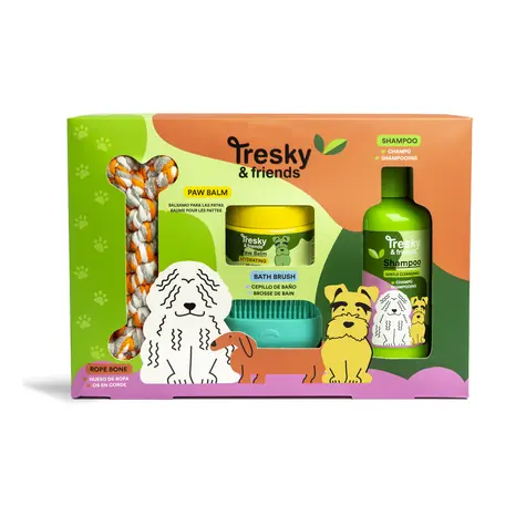 TRESKY & FRIENDS WELLNESS SET 4 ks / Wellness Set pro psy