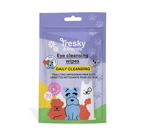 TRESKY & FRIENDS EYE CLEANSING WIPES 30 ks / Čisticí ubrousky na oči