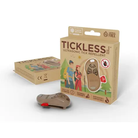 TICKLESS® ECOHuman Ultrazvukový odpuzovač klíšťat a blech pro lidi