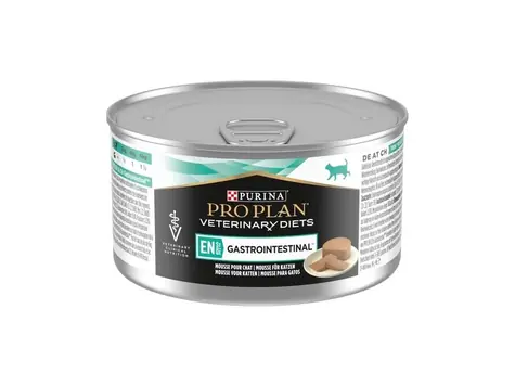 Purina Pro Plan Vet Feline Gastrointestinal 195 g / Konzerva pro kočky / podpora zdraví trávicího traktu