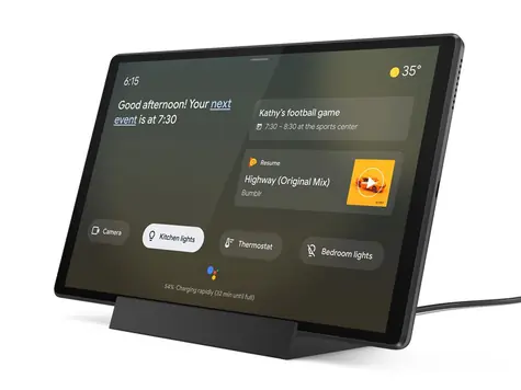 Lenovo Tab M10 Plus LTE 128GB šedá + dokovací stanice / 10.3" / 1920x1200 / 4GB / 128GB / 5MP+8MP / Android 10