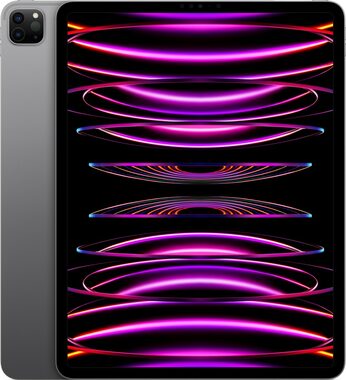 Apple iPad Pro 12.9" 6. gen. M2 (2022) Wi-Fi 1TB vesmírně šedá / 2732x2048 / WiFi / 12+12MP+10MP / iPadOS 16