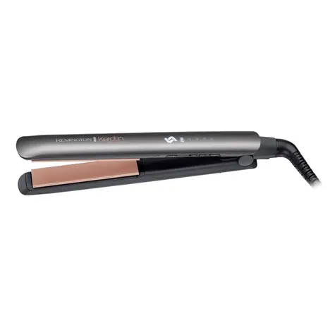 Remington S 8598 Keratin Protect šedá / žehlička na vlasy / 5 teplot / 150-230°C / displej 