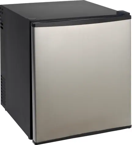 Guzzanti GZ 28S černo-stříbrná / Termochladnička / 28 l / 5-10°C / polička + přihrádka / bezhlučná / bez kompresoru