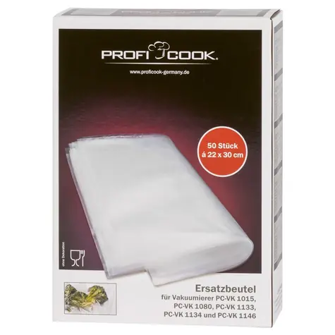 Proficook PCVK1015  Vakuovací sáčky 22x30cm / 50 ks