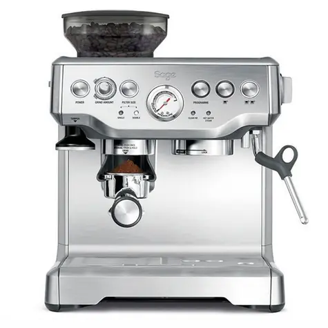 Sage SES875 Barista Express / Pákový kávovar / 1850 W / mlýnek / 2l