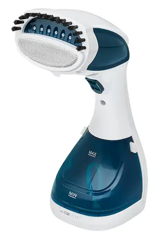 Clatronic DB 3717 modrá / Ruční napařovač oděvů / 1100W / 200 ml / 20g-min
