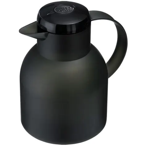 Emsa Samba Vacuum 1l černá / Vakuová konvice (termoska) / Quick Press 