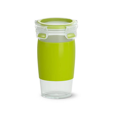 Emsa CLIP & GO Smoothie 0.45 l zelená / Smoothie láhev