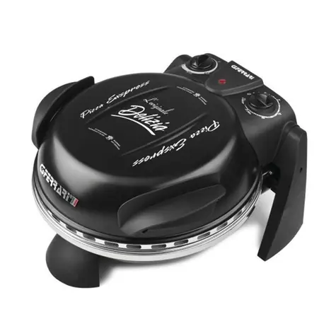 G3Ferrari G1000610 Delizia Black / Mini trouba na pizzu / 1200 W / průměr 31cm / nastavitelný termostat do 390°C